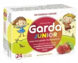 garda-junior-smak-malinowo-truskawkowy-bol-gardla-24-pastylki-do-ssania