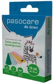 plastry-hipoalergiczne-pasocare-kids-line-neonowe-10-sztuk