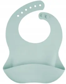 canpol-babies-wodoodporny-silikonowy-sliniak-z-kieszonka-6m-grey-1-sztuka