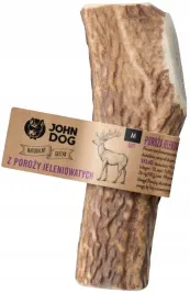 naturalny-gryzak-poroze-jelenia-dla-psa-soft-m-john-dog-okolo-12-cm