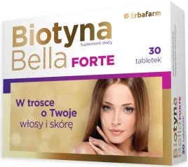 biotyna-bella-forte-10000-uq-wlosy-skora-paznokcie-erbafarm-30-tabletek