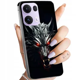 etui-do-oppo-reno13-pro-5g-wzory-wiedzmin-witcher-bialy-wilk-dziki-gon