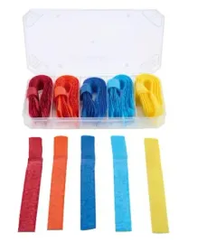 zestaw-tasm-rzepowych-50-sztuk-kolorowe-paski-nylon-do-kabli-parkside