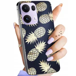 etui-do-oppo-reno13-pro-5g-wzory-ananas-owoce-egzotyczne-obudowa-pokrowiec