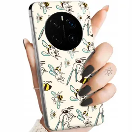 etui-do-honor-magic7-pro-wzory-owady-motyle-pszczolki-obudowa-pokrowiec