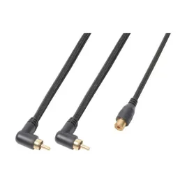 kabel-audio-cx142-2xrca-m-rca-f-0-3-m
