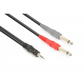 kabel-mini-jack-meski-35mm-stereo-2x-jack-63mm-mono-3m-vonyx