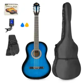 zestaw-gitara-klasyczna-39-soloart-max-niebieska-akcesoria