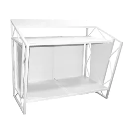 stol-stanowisko-dj-skladane-biale-torba