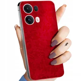 etui-do-oppo-reno13-wzory-czerwone-serca-roze-obudowa-pokrowiec-case