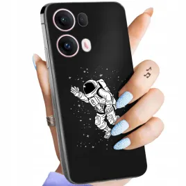 etui-do-oppo-reno13-wzory-astronauta-kosmonauta-rakieta-obudowa-pokrowiec