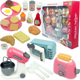 lt545-zestaw-kuchenny-dla-dzieci-mikrofalowka-mikser-toster-akcesoria