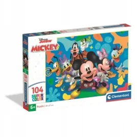 puzzle-104-super-kolor-mickey-and-friends-25053-clementoni