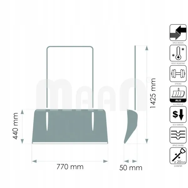 zgarniacz-do-sniegu-practical-eco