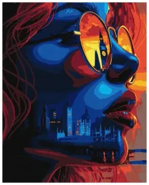 malowanie-po-numerach-zachod-slonca-w-londynie