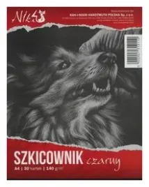 szkicownik-a4-30k-140g-czarny