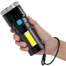 latarka-wielofunkcyjne-wojskowa-wodoodporna-usb-mocna-5-x-led-4-tryby