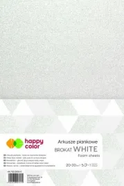 arkusze-piankowe-brokat-a4-biale-5szt-happy-color