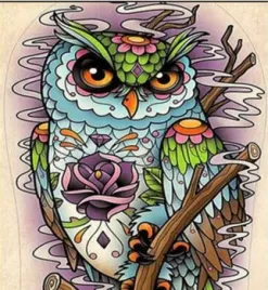 diamentowa-mozaika-sowa-z-rysunkami-kwiatow-abstrakcja-no-1007752