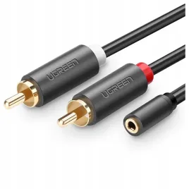 ugreen-kabel-rca-2x-cinch-1m-do-telewizora-audio-wysokiej-jakosci