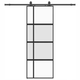 drzwi-przesuwne-z-zestawem-okuc-czarne-76x205cm-szklo-hartowane