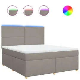 lozko-kontynentalne-z-materacem-taupe-tkanina