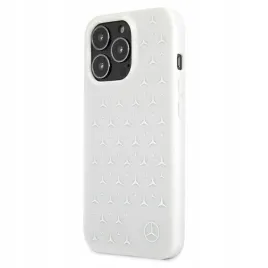 mercedes-pokrowiec-do-iphone-13-pro-61-hardcase-wzor-srebrne-gwiazdy