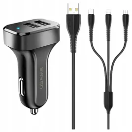 usams-ladowarka-samochodowa-2xusb-c13-21a-do-telefonow-3w1-usb-c-do