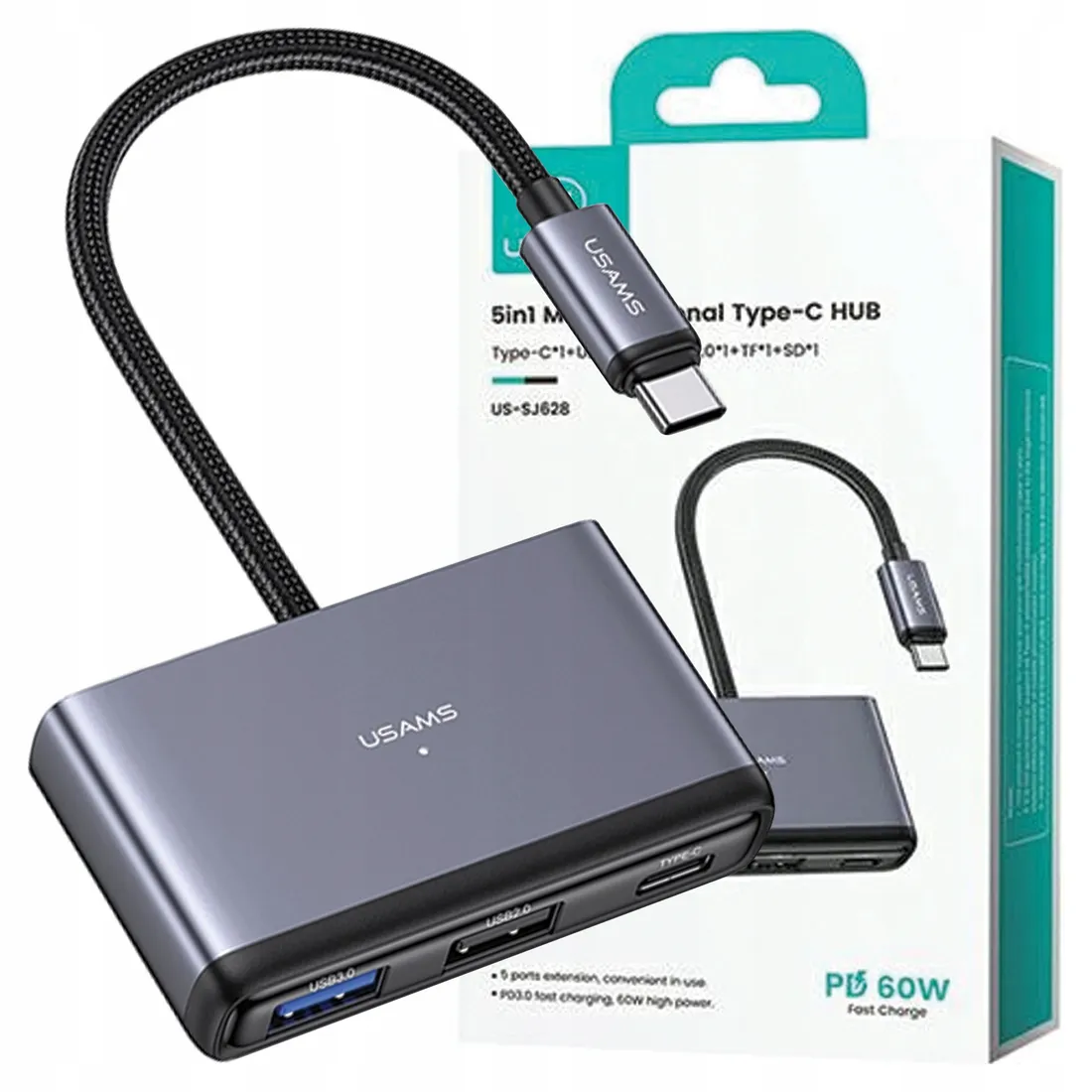 usams-adapter-hub-5w1-usb-3-0-usb-c-do-windows-macbook-tablet-smartfon