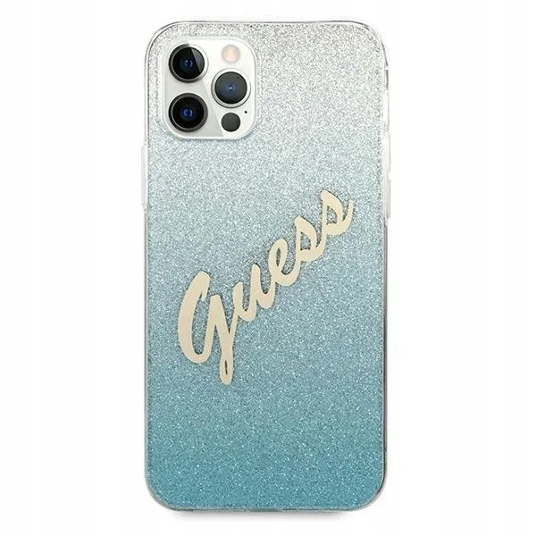 guess-etui-hard-case-do-iphone-12-pro-max-67-4g-glitter-gradient-script-przeznaczenie-apple