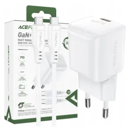 acefast-szybka-ladowarka-sieciowa-mini-pd-30w-gan-kabel-usb-c-biala