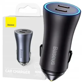 baseus-ladowarka-samochodowa-golden-contactor-pro-2x-usb-c-40w-do-samochodu