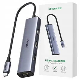 ugreen-hub-4x-usb-3-2-gen-1-do-komputera-usb-typ-c-szybka-transmisja-danych