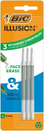 wklad-bic-illusion-gel-zielony-blister-3szt