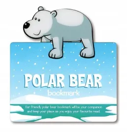 zwierzeca-zakladka-do-ksiazki-niedzwiedz-polarny