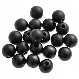 koraliki-drewniane-matowa-czern-20szt
