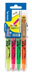 pilot-frixion-light-wymazywalne-zakreslacze-4szt-do-szkoly-i-pracy