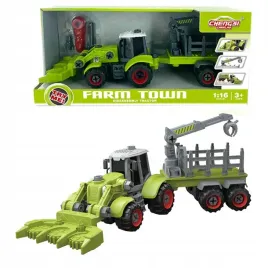 traktor-z-lyzka-i-przyczepa-do-skrecania