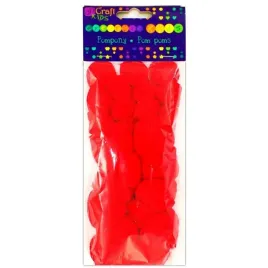 pompony-akrylowe-czerwone-24szt-mix