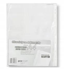 penword-obwoluta-a4-40-mic-10-szt-krystaliczna-idealna-ochrona-dokumen