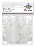 piorka-curly-biale-6szt