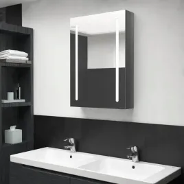 vidaxl-szafka-lazienkowa-z-lustrem-i-led-lsniaca-szarosc-50x13x70-cm