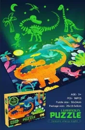 puzzle-96-dinozaury-swiecace-w-ciemnosci