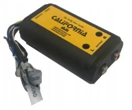california-konwerter-sygnalu-audio-rca-cinch-do-radia-bez-cinch-rca