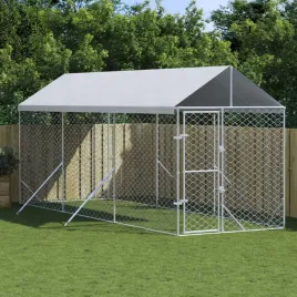 vidaxl-kojec-dla-psa-z-dachem-srebrny-2x6x25-m-stal-galwanizowana