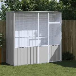 vidaxl-woliera-szara-215x78x200-cm-galwanizowana-stal