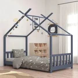 vidaxl-rama-lozka-dzieciecego-szara-lite-drewno-sosnowe-80-x-160-cm