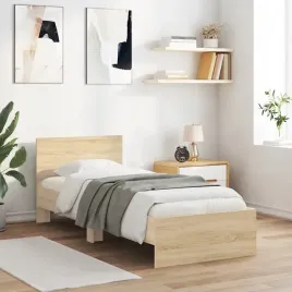 vidaxl-lozko-z-wezglowiem-bez-materaca-dab-sonoma-75x190-cm