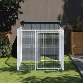 vidaxl-buda-dla-psa-z-wybiegiem-antracytowa-110x201x110-cm-stal