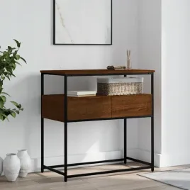 vidaxl-stolik-konsolowy-brazowy-dab-75x40x75-cm